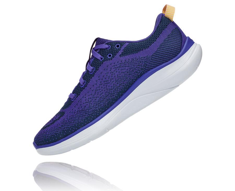 Tenis Hoka One One Feminino Azuis/Branco - Hupana Flow - 298-ZKASPG